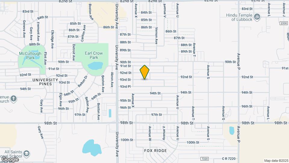 2309 93rd St Map and Location Details