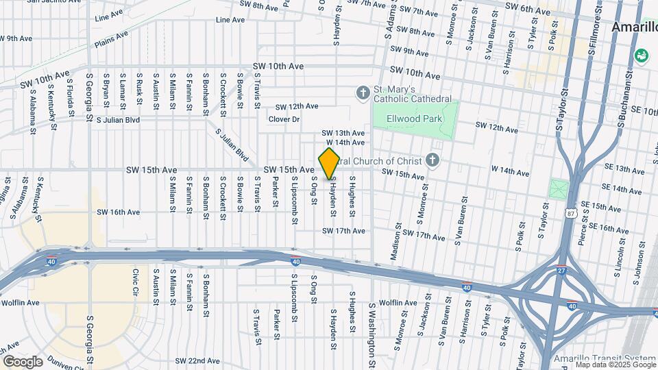 1508 S Hayden St Map and Location Details