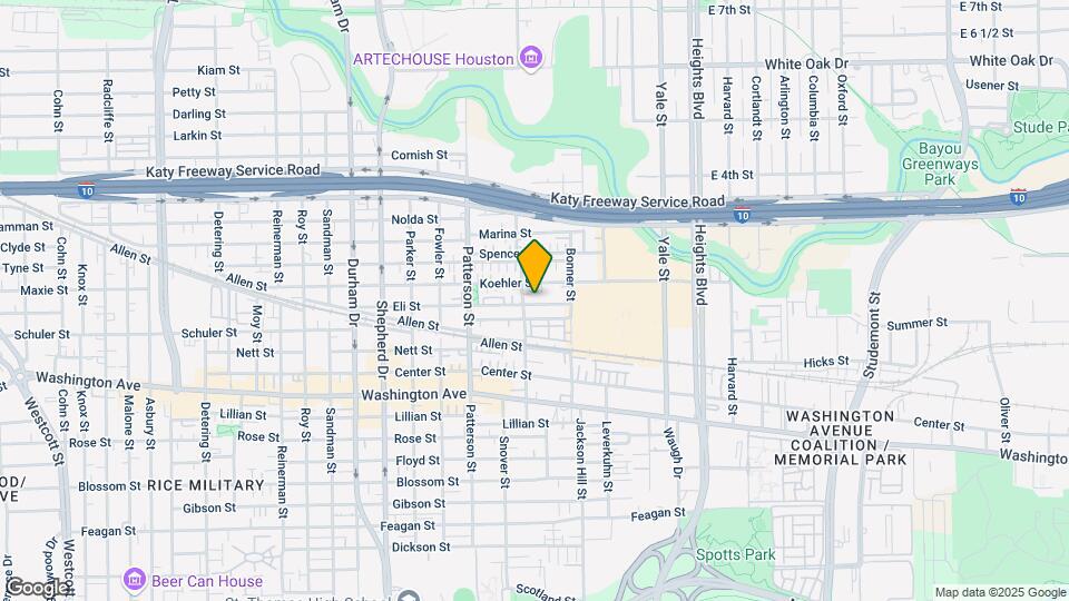 4214 Eli St Map and Location Details