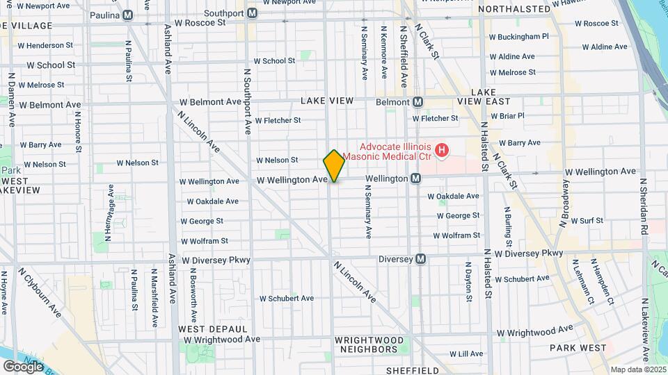 2947 N Racine Ave Mapa y Detalles de la Ubicación
