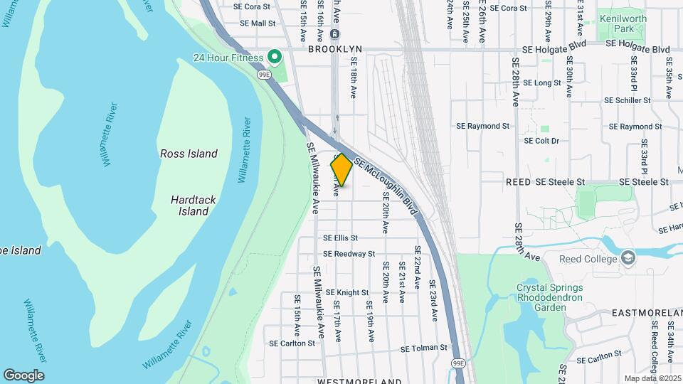 5322-5330 SE 17th Ave Map and Location Details