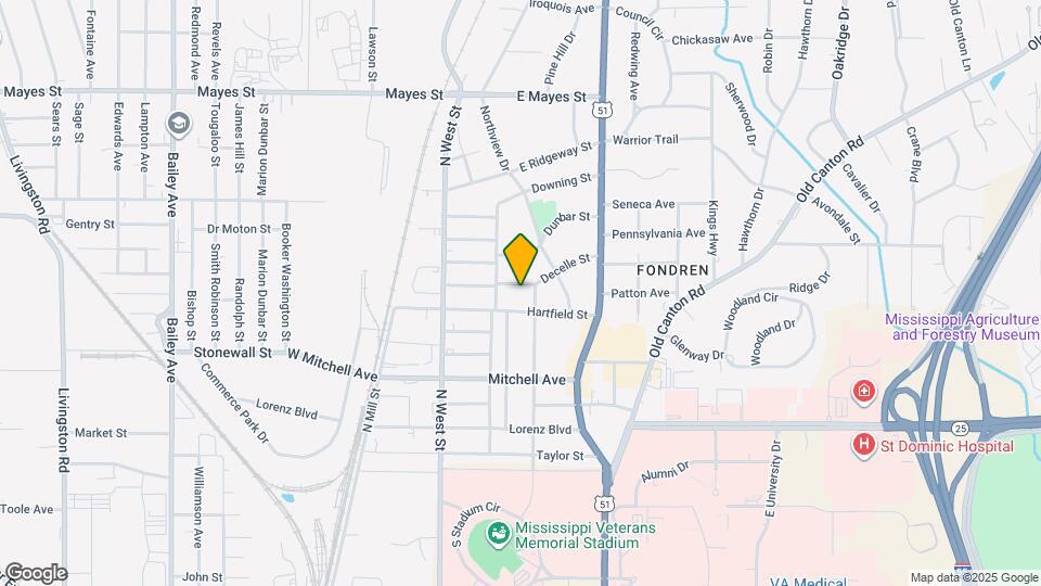 327 Decelle St, Unit B Mapa y Detalles de la Ubicación