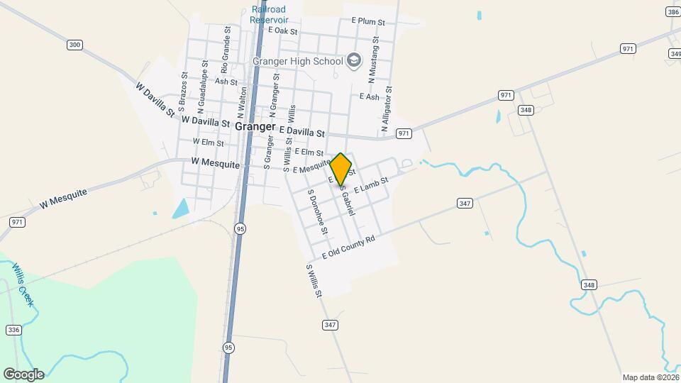 408 S Gabriel St Map and Location Details