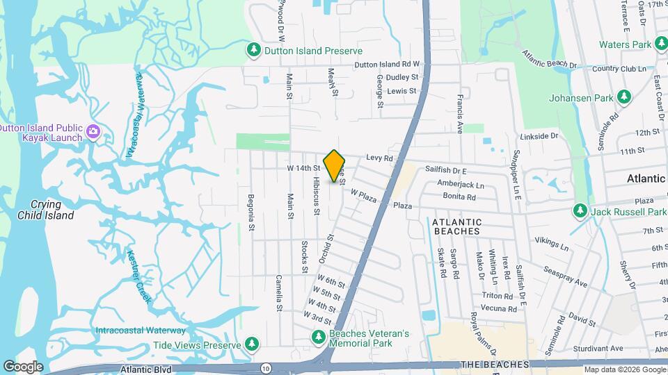 1183 Violet St Map and Location Details