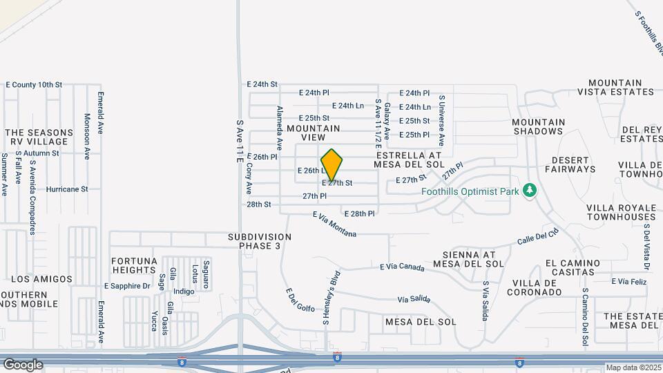 11361 E 27th St Map and Location Details