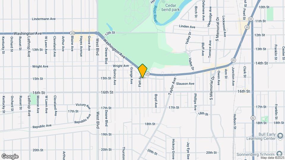 1505 Flett Ave, Unit 1 - First Floor Map and Location Details