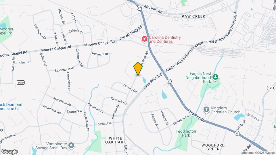 639 Old Little Rock Rd Mapa y Detalles de la Ubicación