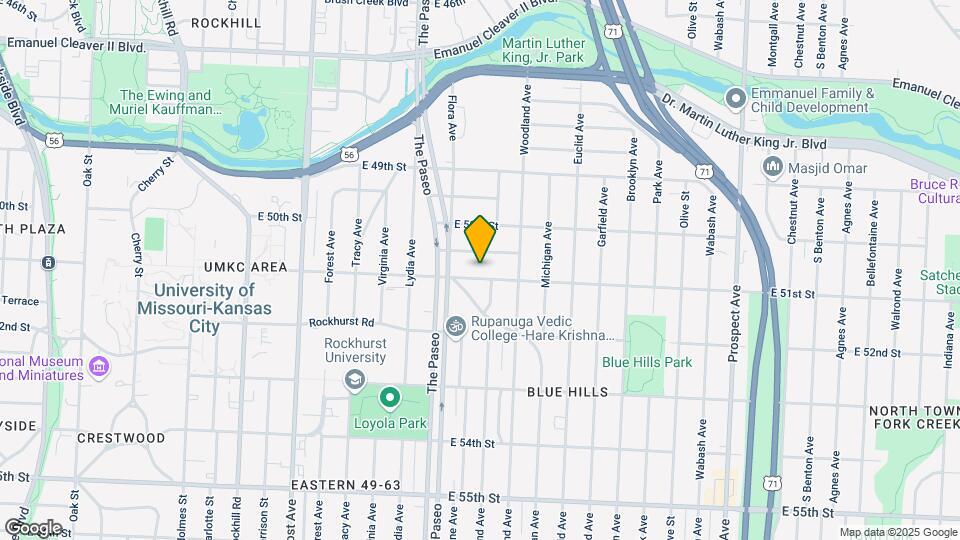 1528 E 51st St Map and Location Details