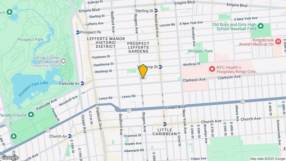 655 Rogers Ave Mapa y Detalles de la Ubicación