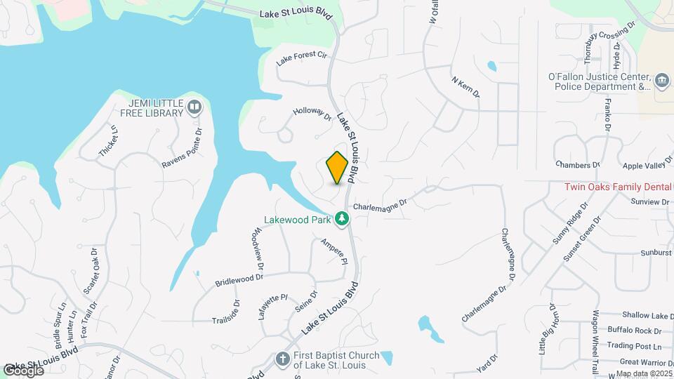 662 Lakewood Dr Map and Location Details