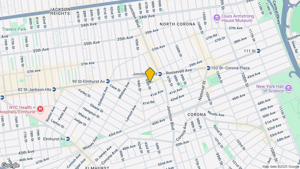 40-35 95th St Map and Location Details