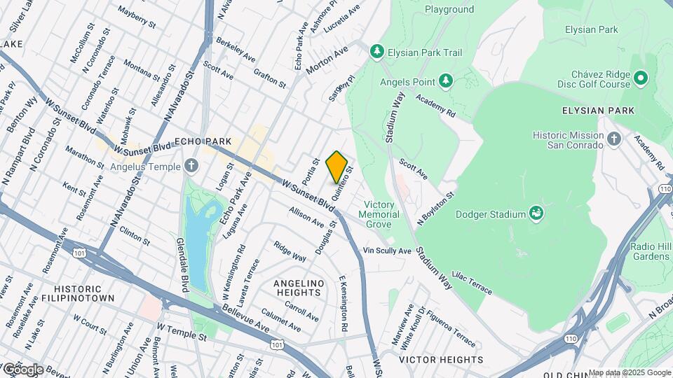 1329 Quintero St Map and Location Details