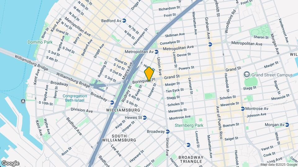 356 S 1st St Map and Location Details
