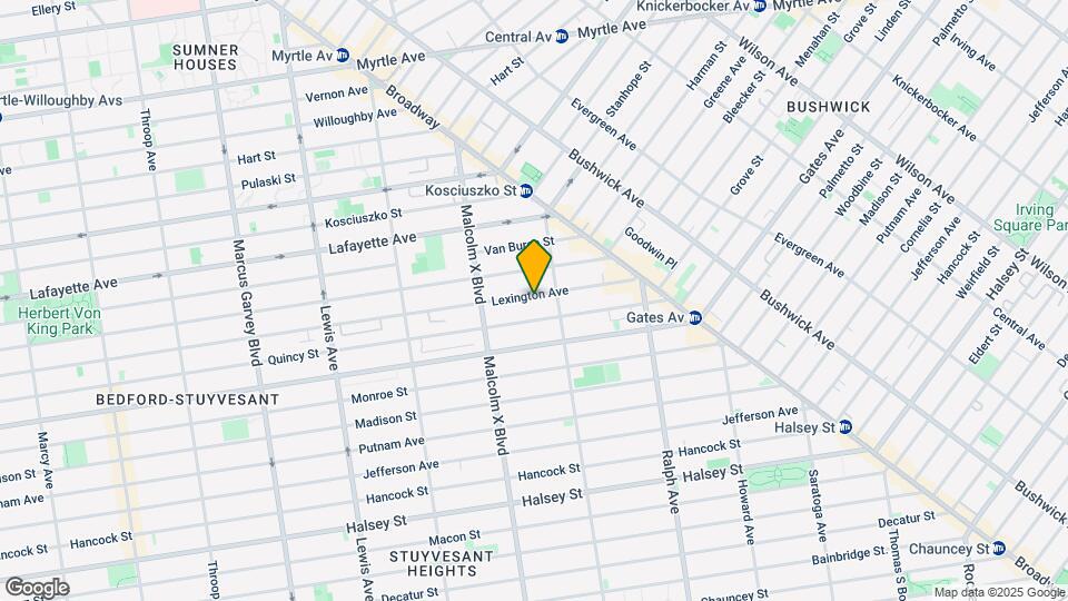 774 Lexington Ave Map and Location Details
