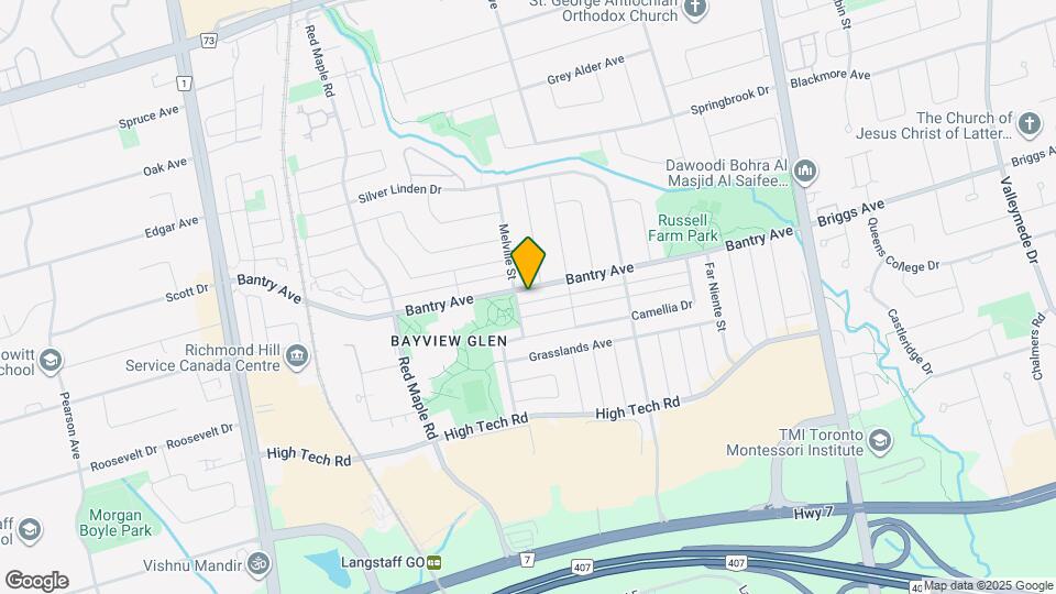 287 Bantry Ave Map and Location Details