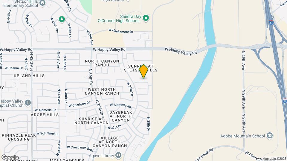 3602 W Saguaro Park Ln Map and Location Details