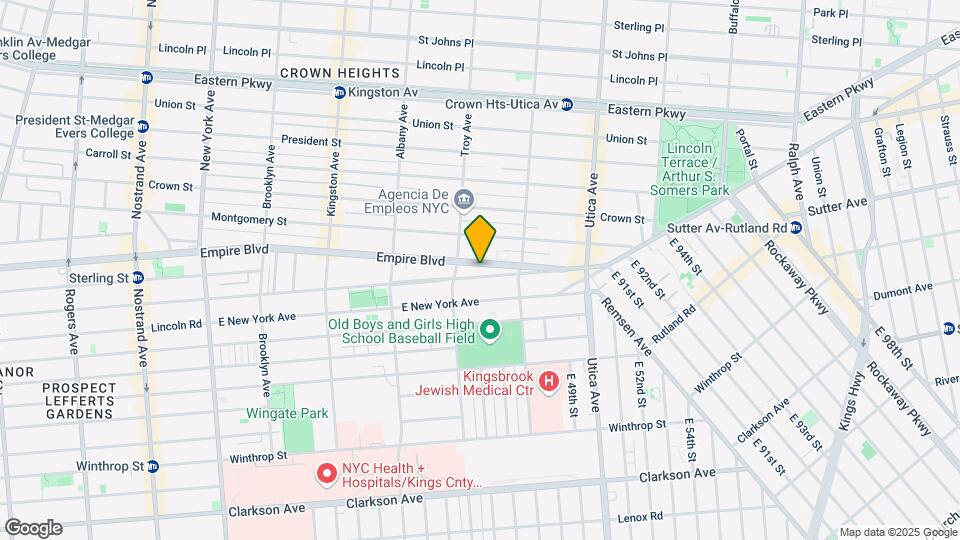 770 Empire Blvd Map and Location Details