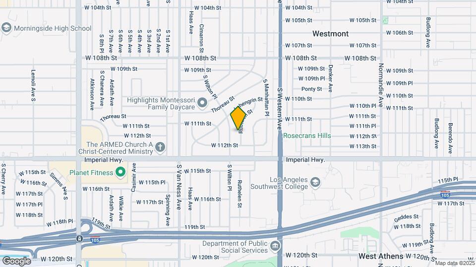 11143 Ruthelen St Map and Location Details