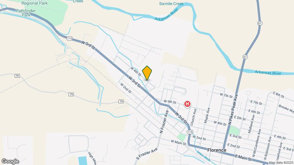 1101 W 4th St Map and Location Details