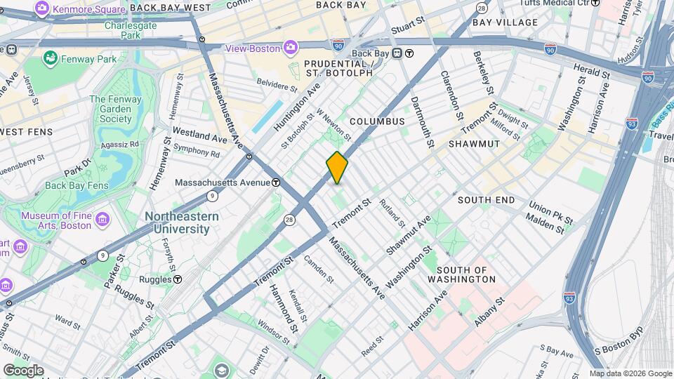 145 Worcester St Map and Location Details