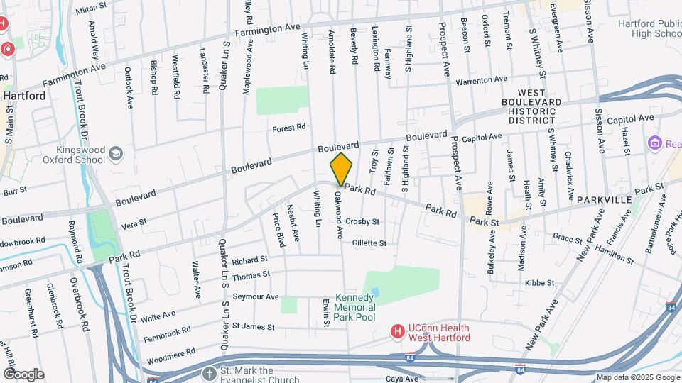 165 Park Rd Mapa y Detalles de la Ubicación
