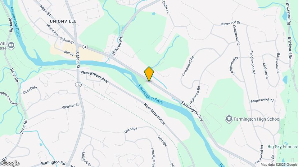 1701 Farmington Ave Map and Location Details