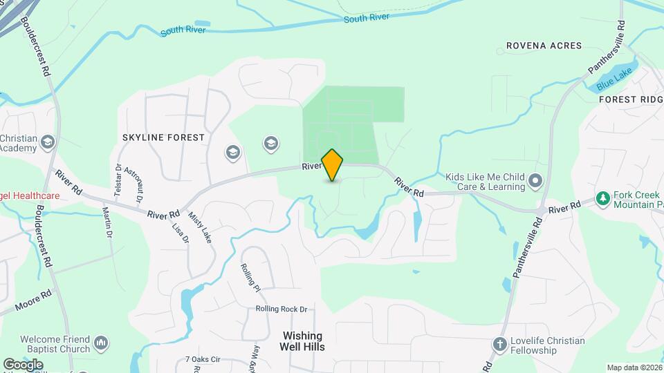 2424 Broad River Pl Mapa y Detalles de la Ubicación