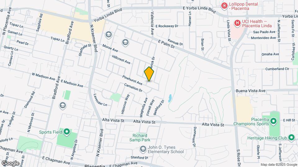 1950 Spahn Ln Map and Location Details