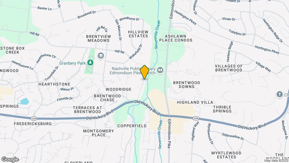 5742 Brentwood Meadows Cir Map and Location Details