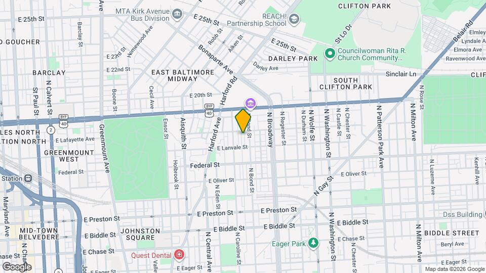 1737 N Dallas St Map and Location Details