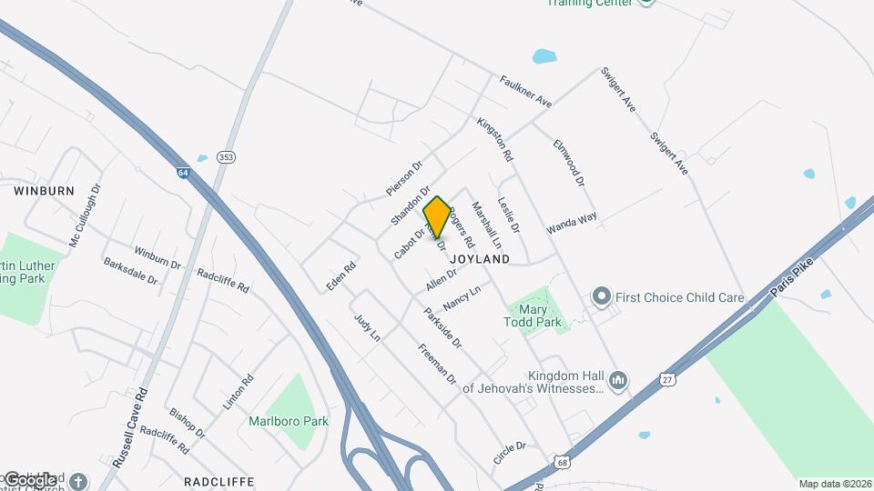 610 Kent Dr Map and Location Details