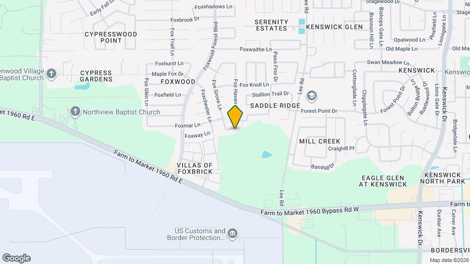 7318 Foxway Ln Mapa y Detalles de la Ubicación