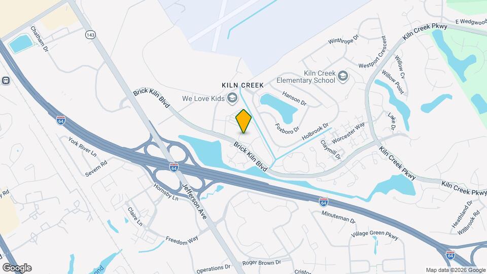 Featherstone Apartments at Kiln Creek Mapa y Detalles de la Ubicación