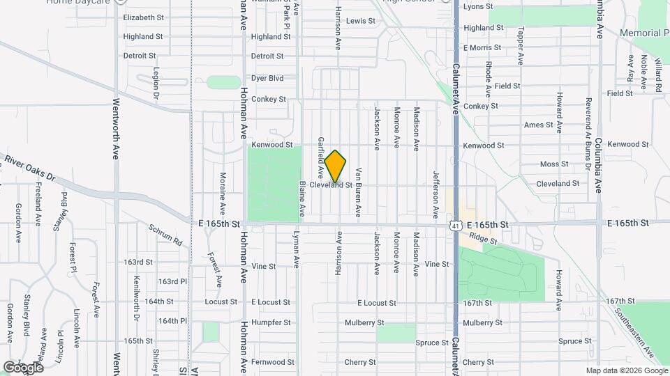 6404 Harrison Ave Map and Location Details