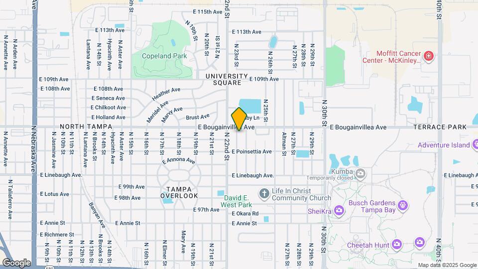 10215 N 23rd St Map and Location Details
