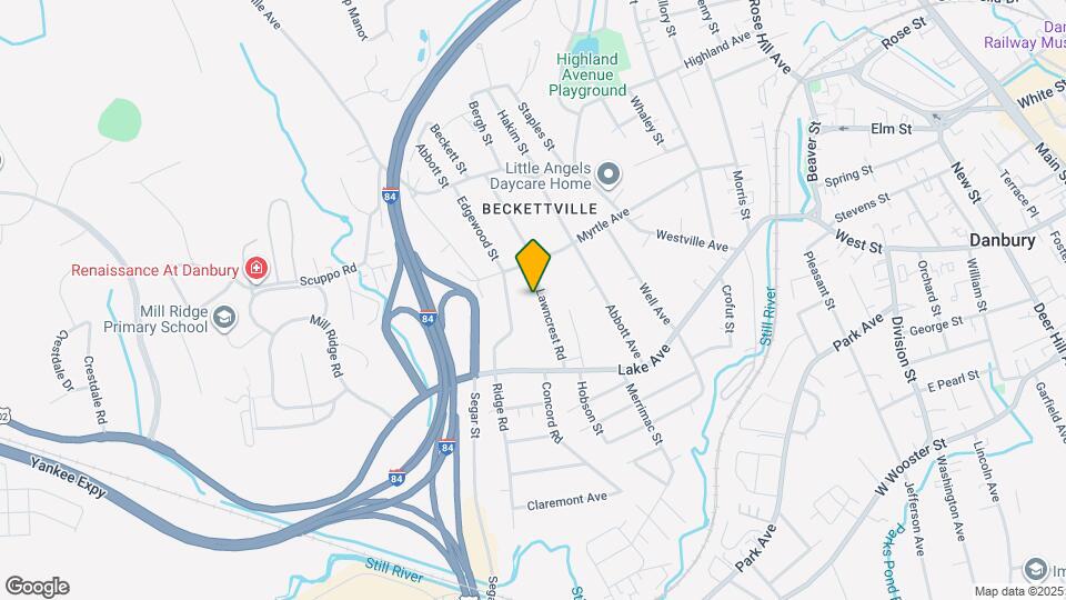 24 Lawncrest Rd Map and Location Details