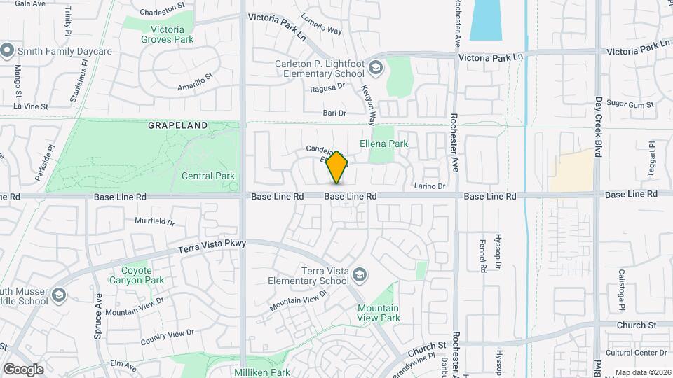 11567 Amelia Dr Map and Location Details