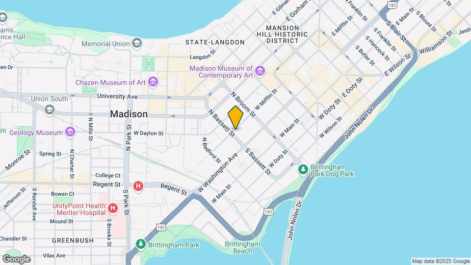 449 W Mifflin St, Unit 1 Map and Location Details