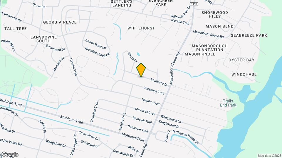 229 Monterey Dr, Unit B Map and Location Details