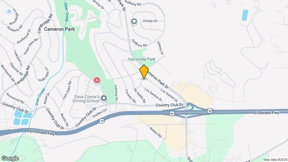 3838 Los Santos Dr Map and Location Details