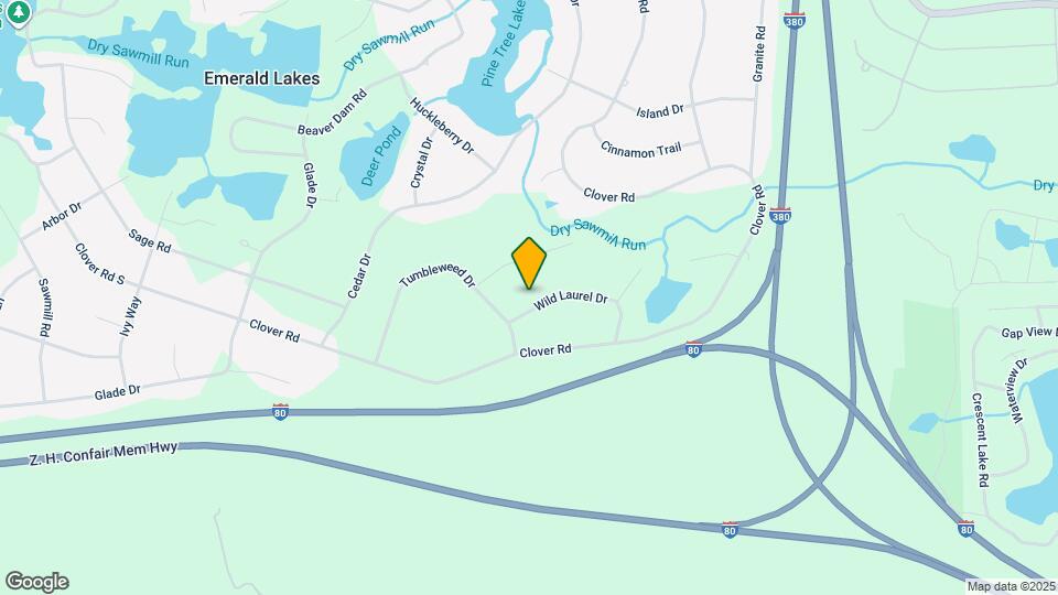 2113 Wild Laurel Dr Map and Location Details