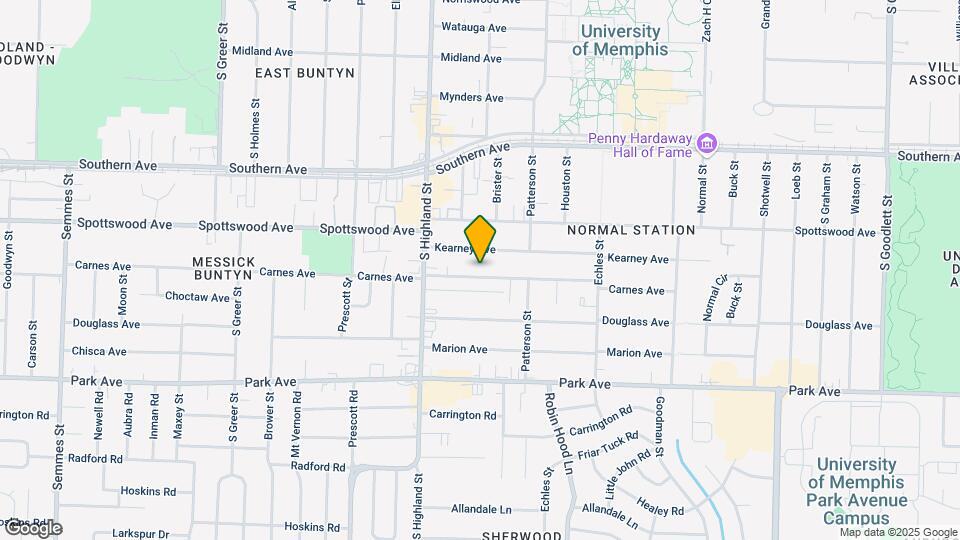 3566 Carnes Ave Map and Location Details