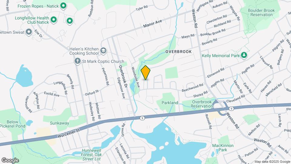 115 Parker Rd Map and Location Details