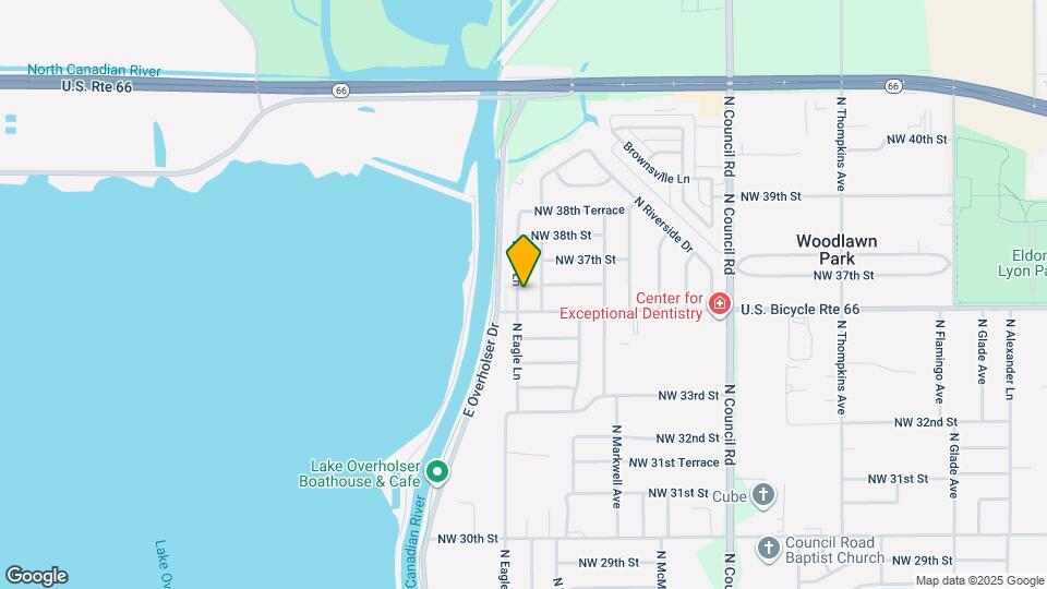 3708 N Eagle Ln Map and Location Details