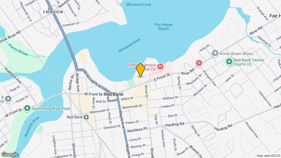 Southbank at The Navesink Map and Location Details