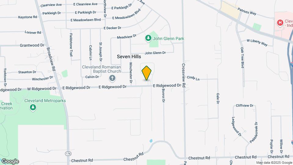 1769 E Ridgewood Dr Mapa y Detalles de la Ubicación