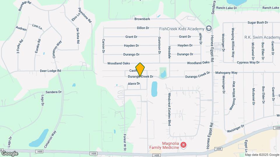 7123 Durango Creek Dr Map and Location Details