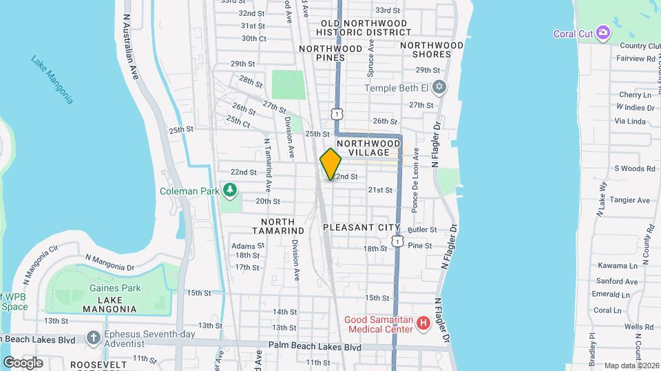 2205 A E Isaacs Ave Mapa y Detalles de la Ubicación