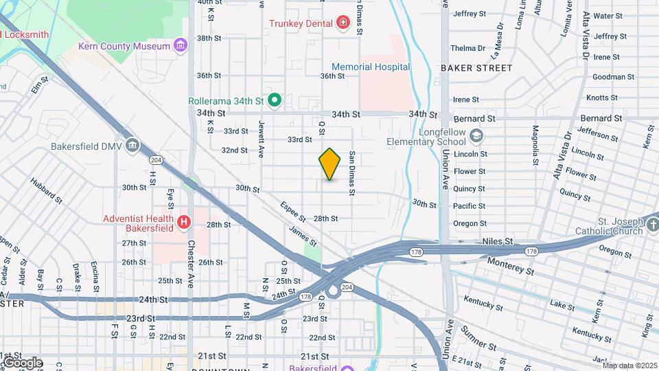 708-712 30th St Map and Location Details
