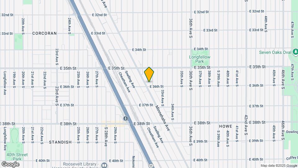 3120 36th Ave Map and Location Details